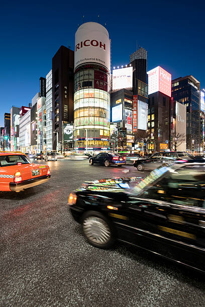istock Ginza District at night, Tokyo - Japan 510011036