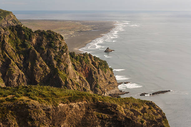 istock aerial view of coast at Waitakere Ranges 510011103