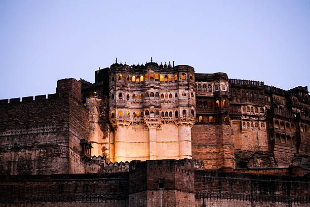 istock Mehrangarh Fort at dusk 510013393