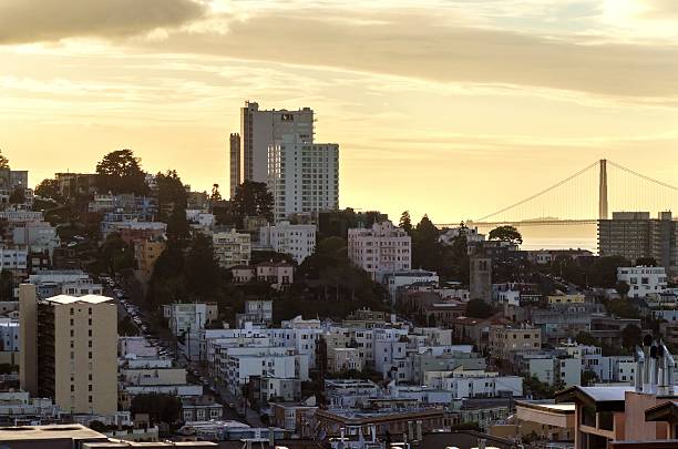 istock Lombard street & Golden Gate bridge, San Francisco 510013758