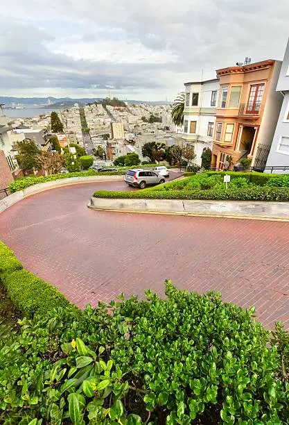 Photo of Lombard Street, San Francisco, California