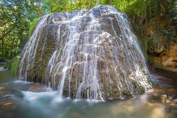 滝「'monasterio ヂ piedra'自然公園、サラゴザ（スペイン） - ピエドラ修道院 ��ストックフォトと画像