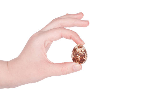istock The hand of a woman with quail eggs. 510014166