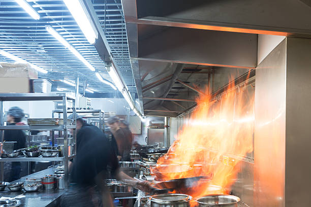 istock motion chefs of a restaurant kitchen 510014179
