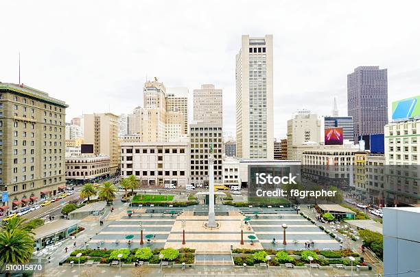 Union Square San Francisco California Stock Photo - Download Image Now - San Francisco - California, South, Town Square