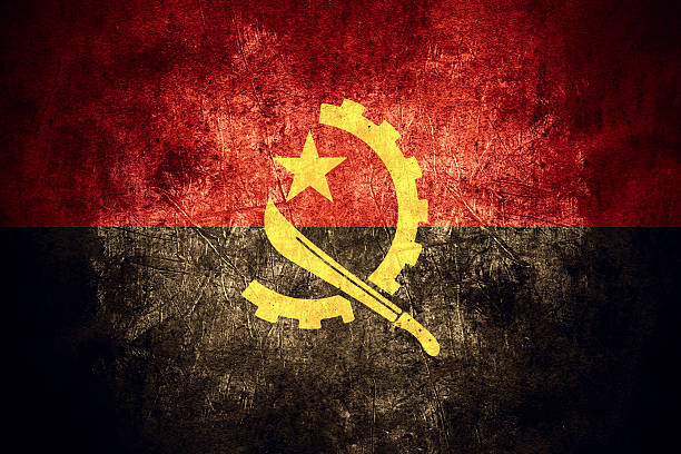 istock flag of Angola 510018102