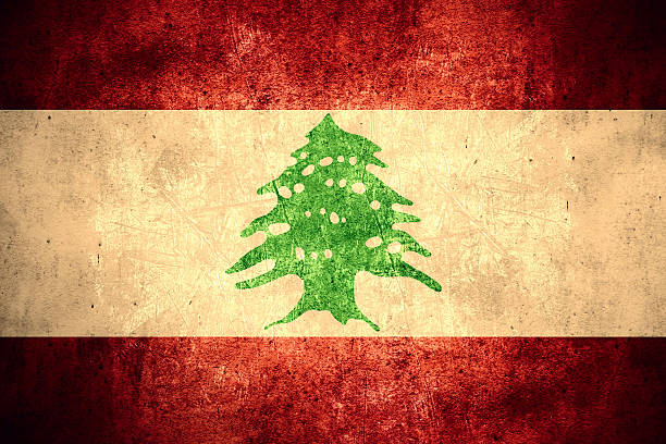 istock flag of Lebanon 510018762
