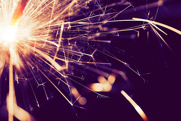 istock Abstract Sparkler Background In Purple 510037369