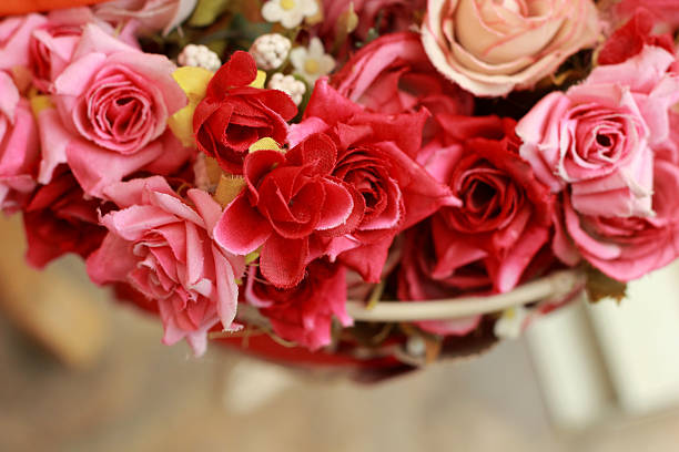 istock beautiful of rose artificial flowers 510039135