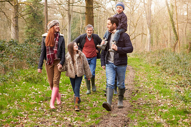istock Multi Generation Family On Countryside Walk 510039813