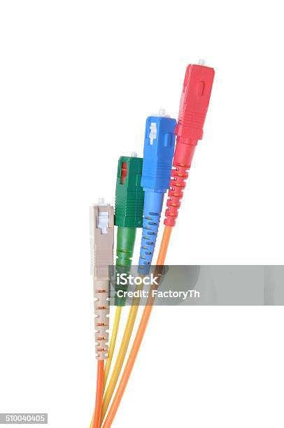 Optical Patch Cord Plug Standard Sc Stock Photo - Download Image Now - Business, Cable, Close-up