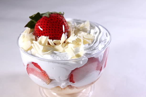 istock Cake with Strawberries and Whipped Cream 510040409