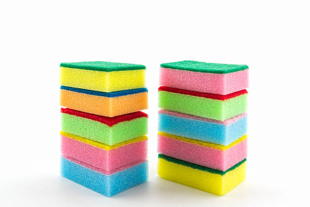 istock Dish washing sponge, household cleaning sponge for cleaning. 510041425
