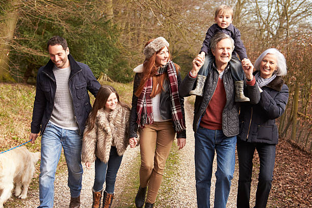 istock Multi Generation Family On Countryside Walk 510042939