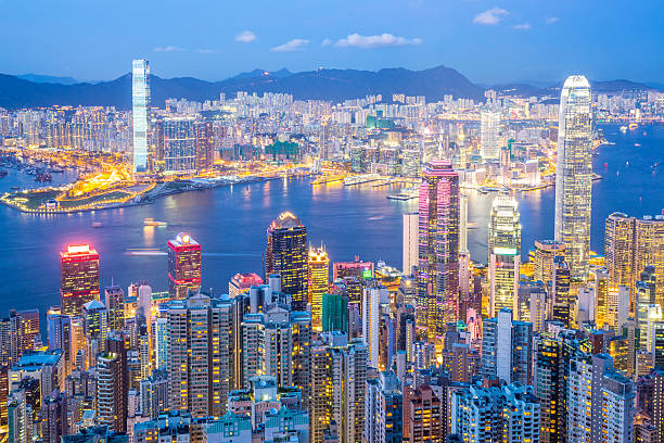 istock Hong Kong Skyline at Dusk 510043845