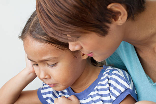 istock child's problem with caring mother; listening to her daughter 510043875