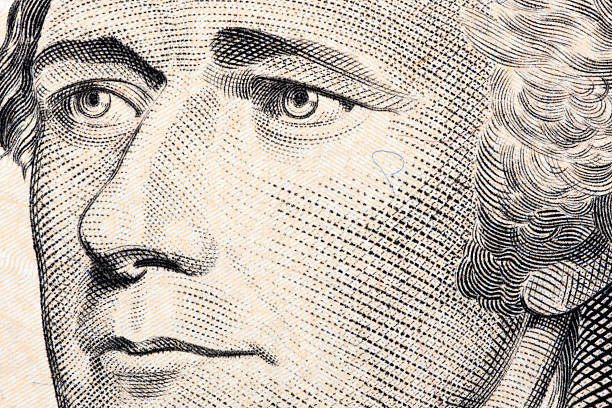 istock Alexander Hamilton, a close-up portrait 510055196