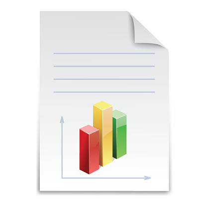 Stat Bar Example File With Stat Bar Graph Stock Illustration - Download Image Now ...
