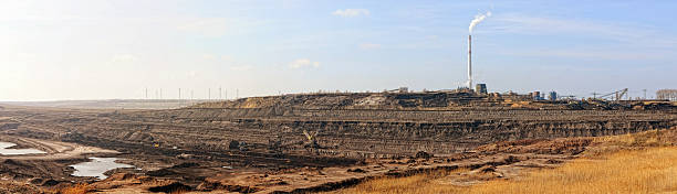 istock coal mine with bucket wheel excavator 510060746