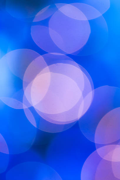 circulaire abstrait bokeh cercles couleurs - bookeh defocused abstract decoration photos et images de collection