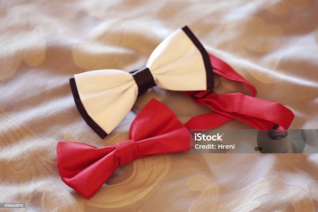 black and White and red bowtie tux tuxedo Authority Stock Photo