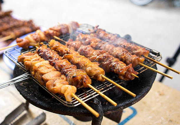 istock Barbecue at streets in Vietnam 510065013