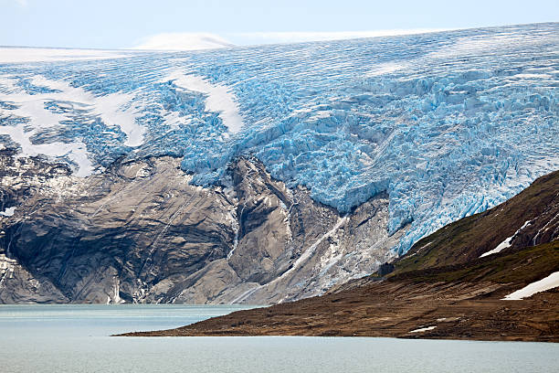 Svartisen glacier close-up, Norway