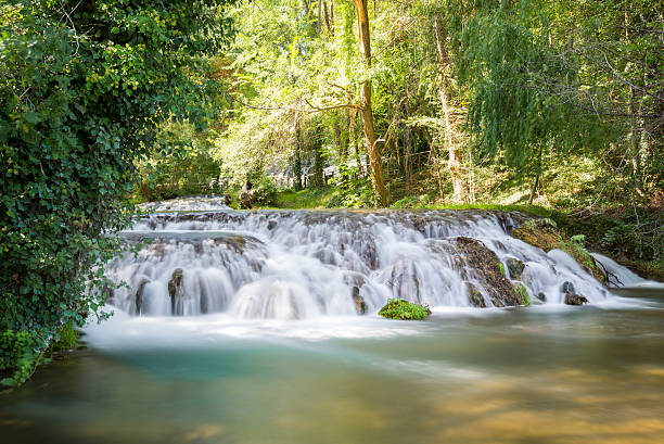 istock Waterfall at the 'Monasterio de Piedra' Natural Park, Zaragoza (Spain) 510066724