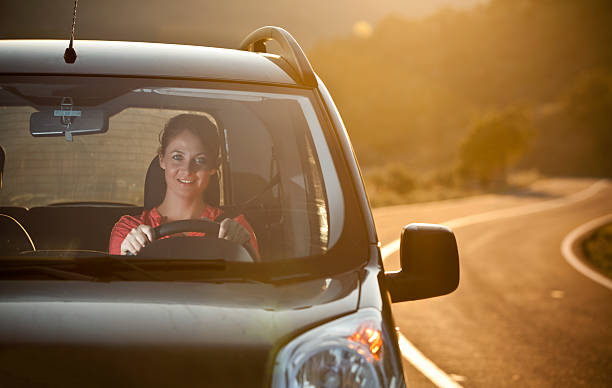 istock Young women in a car 510067793