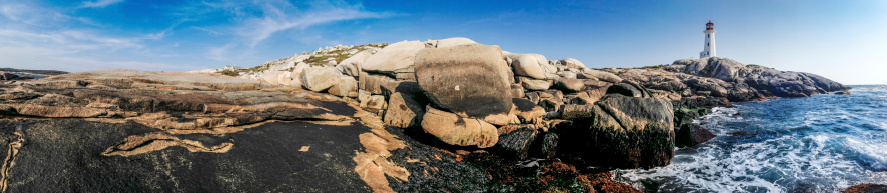 Peggy's Cove lighthead in Nova Scotia