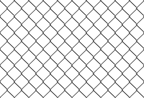 seamless metal mesh fence