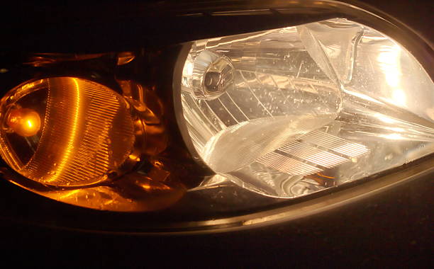 istock Car‘s light equipment - lights by night 510070034