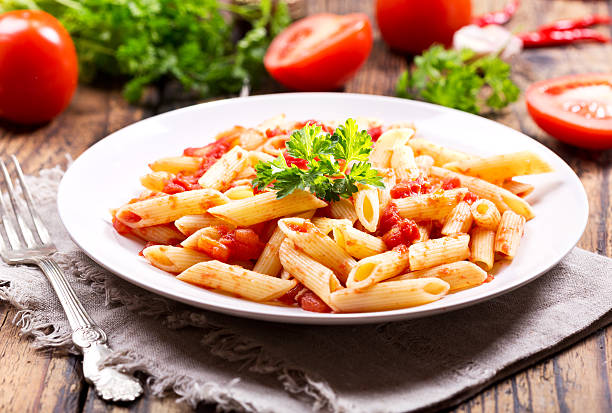 istock plate of pasta with tomato sauce 510071196