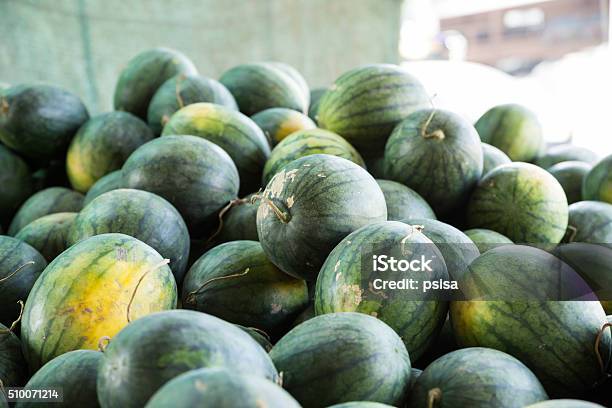 Pile Of Watermelon Fruit Stock Photo - Download Image Now - Agriculture, Backgrounds, Dieting