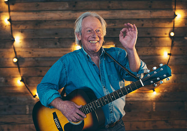 istock Performing country and western guitarist. 510073032