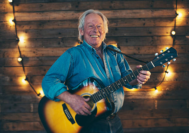 istock Performing country and western guitarist. 510073072