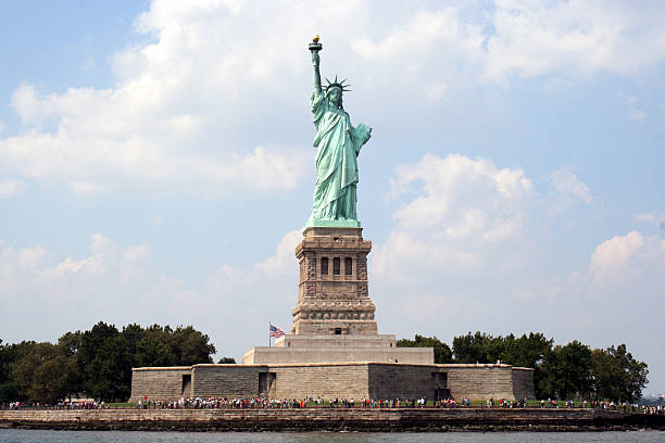 istock Statue of Liberty Seen from the Water 510077690
