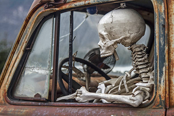 istock The death travels with the car 510078992