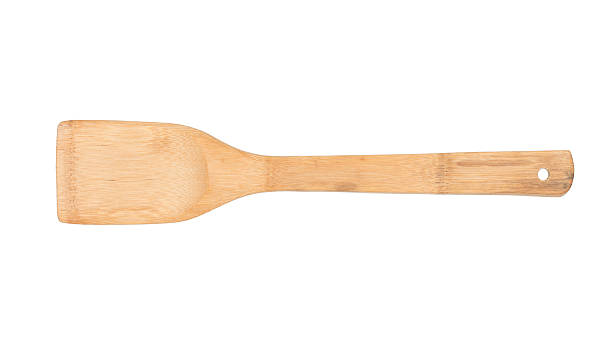 istock wooden spoon isolated on white background. 510083406