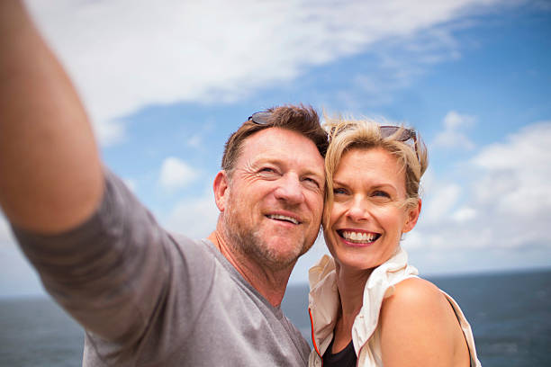 istock Mature Couple taking Selfie 510086850