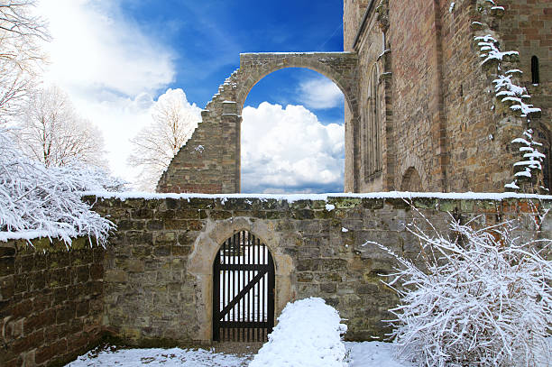 Romanesque Church of St. Mary and St. Georg (known in German as Klosterkirche Thalbürgel); Burgel town, Turingia, Germany