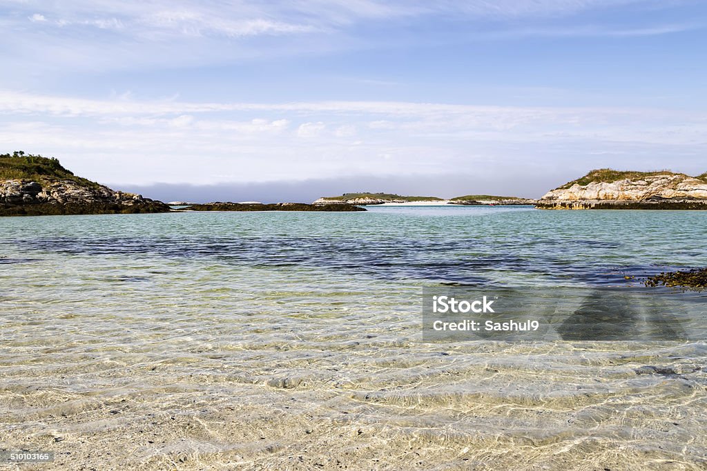 Landscape in northern Norway Algae Stock Photo