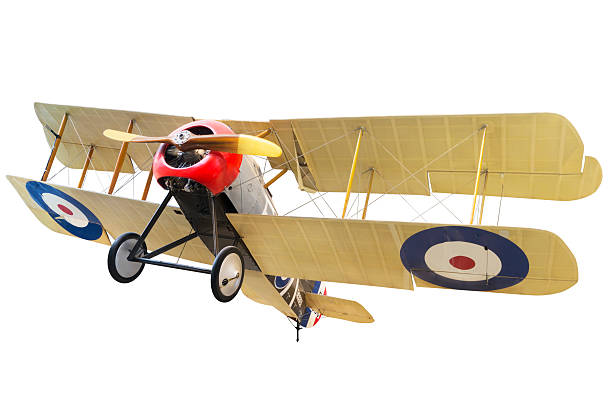 istock biplane from below - sopwith 7F-1 snipe 510103329