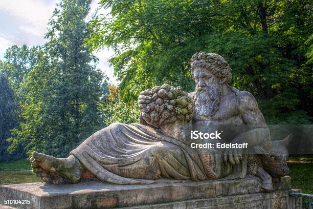 Dionysus Statue In Lazienki Park Poland Stock Photo - Download Image Now - Wine, Dionysus, God