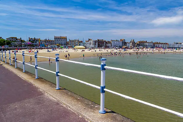 Weymouth Beach Dorset England UK Europe