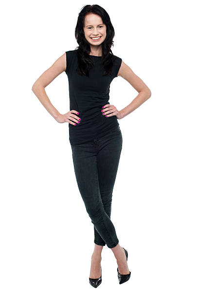 istock Gorgeous woman in casuals posing in style 510127725