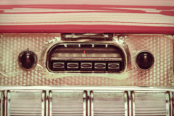 talentfulde Ansættelse Anvendt Retro Styled Image Of An Old Car Radio Stock Photo - Download Image Now -  Radio, Car, Vintage Car - iStock