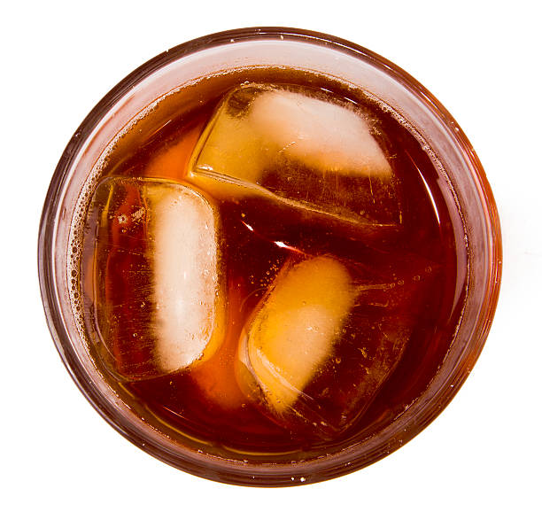 istock glass with ice tea full with ice cubes 510131281