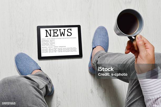 News Stock Photo - Download Image Now - Casual Clothing, Coffee - Drink, Coffee Break