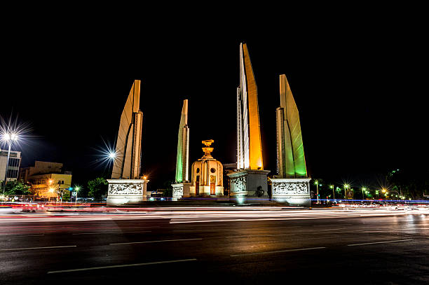 istock Light of Democracy Monument at night. 510152152